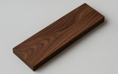 Naturlig glød med valnød: Køkkenbordpladen skal være organisk