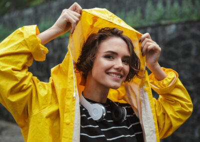 Praktisk regntøj til hverdag og fritid